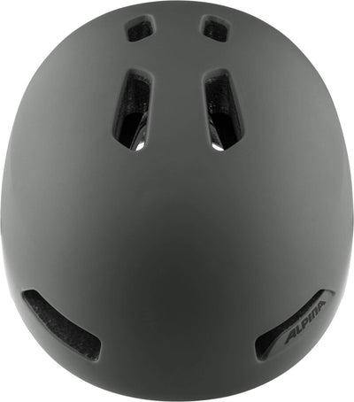 ALPINA HAARLEM - Robuster, Individuell Anpassbarer & Leichter Urban Fahrradhelm Für Erwachsene, coffee-grey matt, 52-57 cm