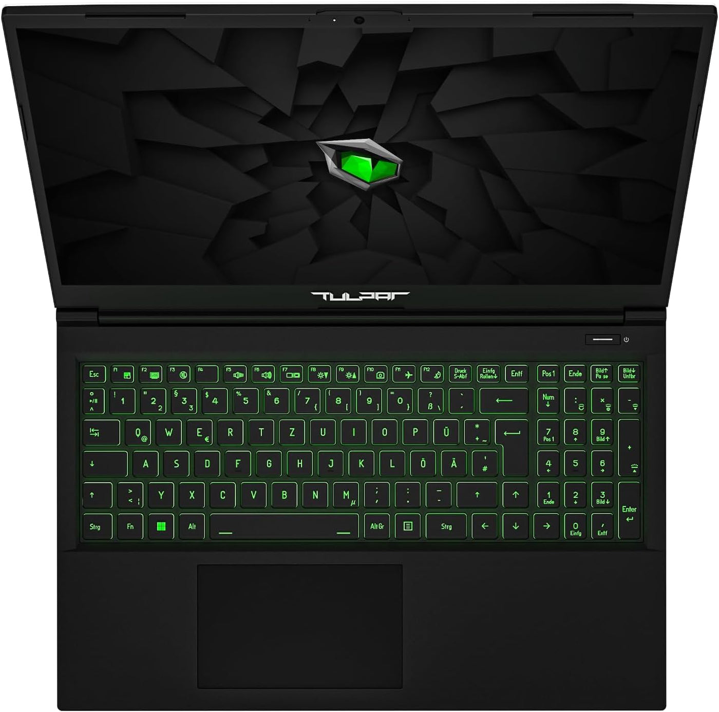 TULPAR T5 V23.4 Gaming Laptop | 15,6'' FHD 1920X1080 144HZ IPS LED-Display | Intel Core i7 12700H | 16 GB RAM | 1 TB SSD | Nvidia RTX 4060 | Windows 11 | Gaming Notebook
