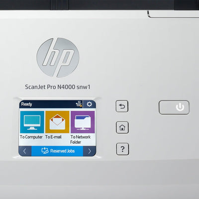 HP Scanjet Pro N4000 snw1 Sheet-Feed - Dokumentenscanner - Desktop-Gerät - USB 3.0, LAN, Wi-Fi(n)