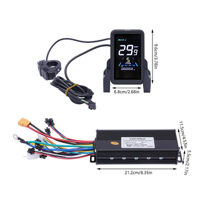 28“ E-Bike Fahrrad Umbausatz, 1000W E-Bike Nabenmotor Umbausatz Elektro Vorderrad Hinterrad Elektrofahrrad ebike Motor Conversion Kit
