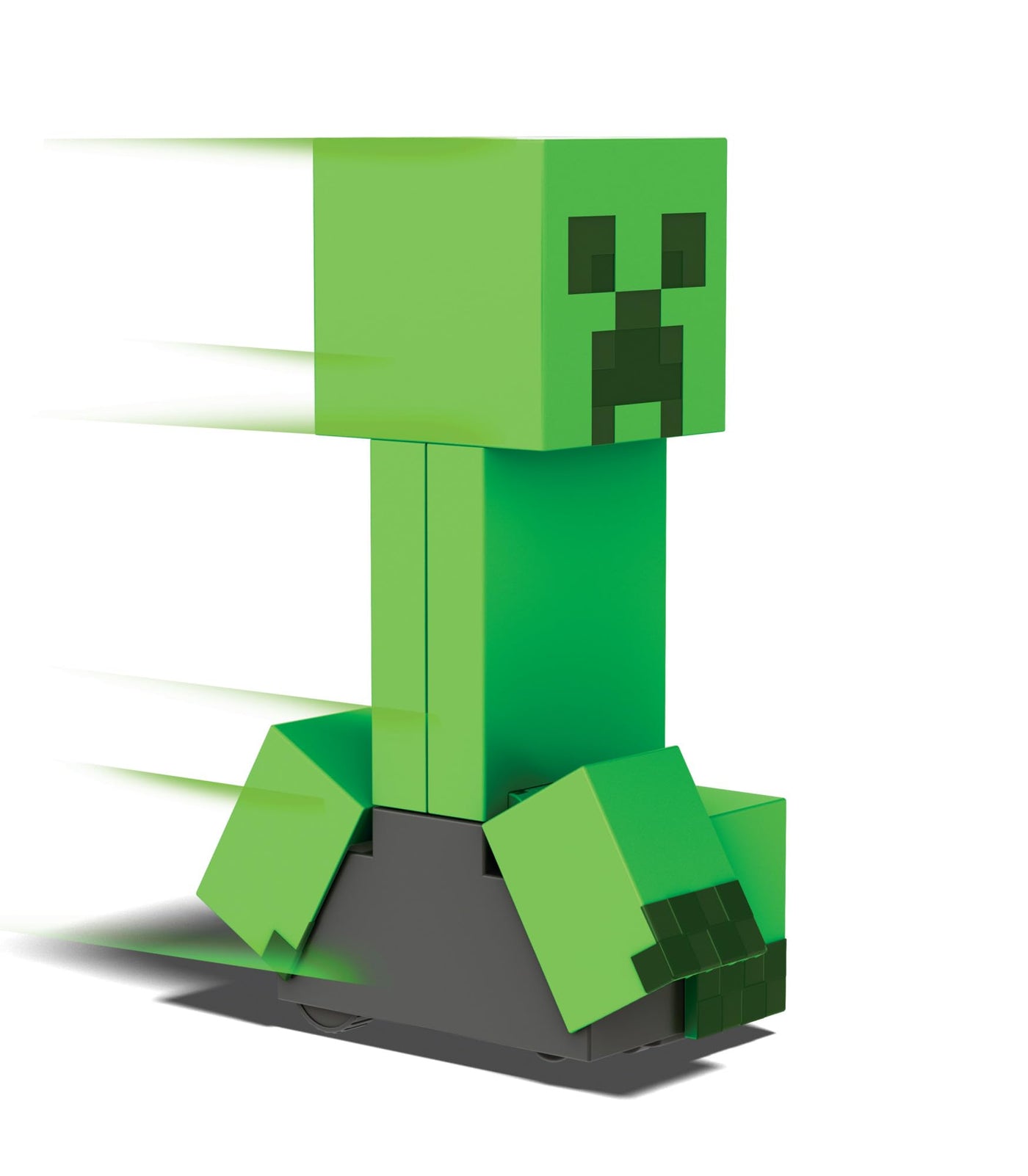 Mattel Minecraft explodierender ferngesteuerter Creeper mit Lichtern und Geräuschen, 10 Explosionspartikel, authentische Bewegungen wie im Spiel und DLC-Code, HRR48, [Mehrfarbig]
