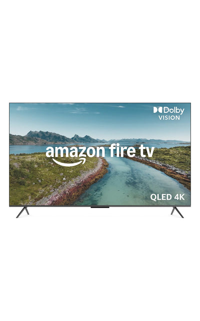 Amazon Fire TV Omni QLED-Serie (neueste Generation), 65-Zoll Smart TV in 4K Ultra HD, HDR10+, Dolby Vision, Dolby Audio, Quad-Core-Prozessor, Sprachsteuerung mit Alexa
