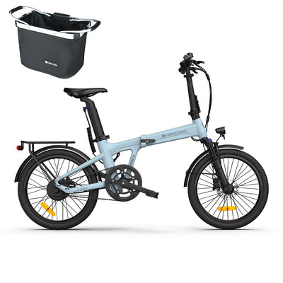 ADO E-Bike Air20Pro/Ultra, Electric Bikes,BAFANG Bürstenloser Motor,klapprad e-Bike,Riemenantrieb,Dual-Modus-Umschaltung,e Bike 20 Zoll, 2/3 Gang, ADO Smart APP,2,4-Zoll-IPS-Display,ebike Damen/Herren