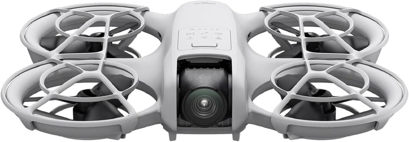 DJI Neo, Mini Drohne mit Kamera 4K, 135g Selbstfliegende Drohne, Follow me funktion, Handstart, KI-Motivverfolgung, QuickShots