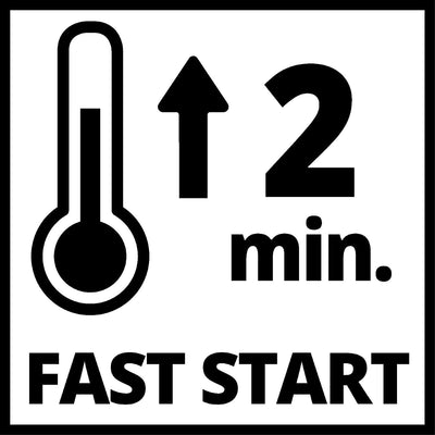 Einhell Akku-Heißklebepistole TE-CG 18 Li - Solo Power X-Change (Lithium-Ionen, in 120 Sekunden einsatzbereit, inkl. 5 Klebestifte + Flachklebedüse, ohne Akku und Ladegerät)