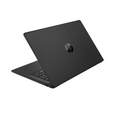 HP Laptop mit 17,3" FHD Display, AMD Ryzen 3 7320U, 8 GB DDR5 RAM, 512 GB SSD, AMD Radeon-Grafik, Windows 11, QWERTZ, Schwarz inkl. 25 GB Dropbox-Speicher für 12 Monate