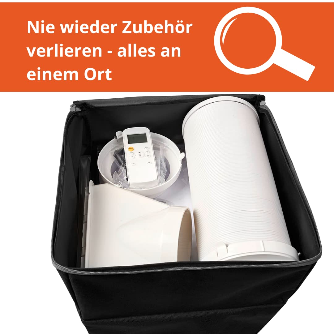 Climia CMK 2600 mobiles Klimagerät mit ökologischem Kühlmittel, 3-in-1 Klimaanlage – Aircondition, Ventilator und Luftentfeuchter