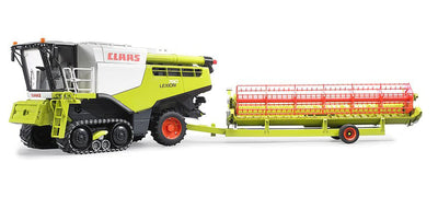 bruder 02119 - Claas Lexion 780 Terra Trac Mähdrescher - 1:16 Fahrzeug, Bauernhof, Landwirtschaft, Traktor, Trecker, Schlepper, Bulldog, Erntemaschine, Feldarbeit, Spielzeug