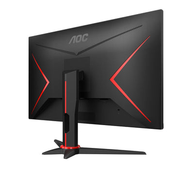 AOC Gaming 24G2ZE 60 cm (23,8 Zoll) Monitor (FHD, HDMI, DisplayPort, FreeSync, 0,5 ms Reaktionszeit (MPRT), 240 Hz, 1920 x 1080) schwarz/rot