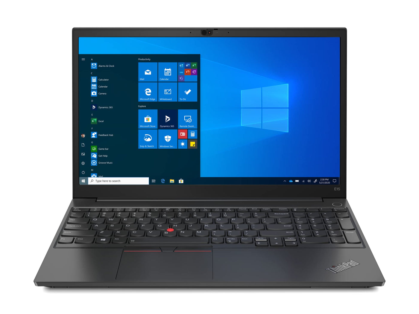 Lenovo ThinkPad 'E15' - 15,6" FHD - Core i5 1135G7 - RAM: 32GB - SSD: 1000GB - beleuchtete Tastatur - Windows 11 Pro #mit Funkmaus +Notebooktasche