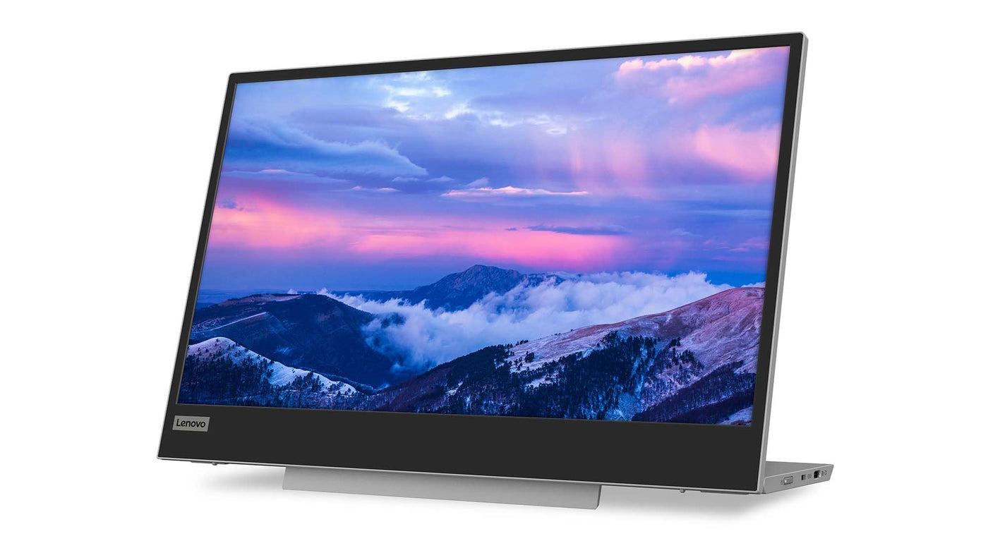 Lenovo L15 | 15,6" Full HD Monitor | 1920x1080 | 60Hz | 250 nits | 6ms Reaktionszeit | IPS-Panel | USB-C 3.2 | USB 2.0 | entspiegelt | 0,86kg | schwarz | inkl. USB-C Kabel
