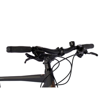 Airtracks Herren 28 Zoll Trekking Fahrrad TR.2870 Trekkingrad Shimano Deore 30 x Gang RD-T6000 SGS Schwarz Mat - Rahmenhöhen 50cm und 55cm - 55cm (Körpergröße 175-185cm)