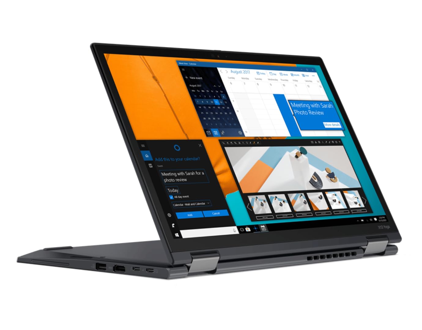 Lenovo ThinkPad X13 Yoga Gen 2 13,3 Zoll Touch Display Intel Core i5 1145G7 256GB SSD Festplatte 16GB Speicher Windows 11 Pro 4G LTE Webcam Notebook Laptop (Generalüberholt)