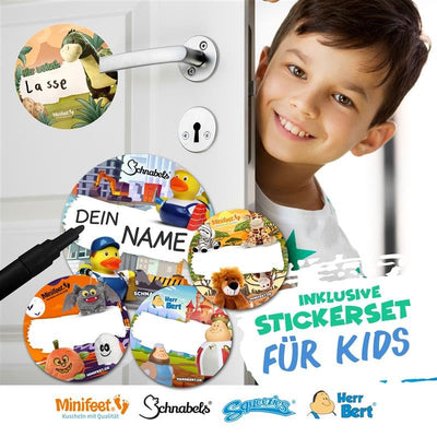 Minifeet Kuscheltier Hund Nico - der Treue Begleiter zum Kuscheln und Liebhaben für jeden Anlass