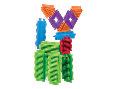Stickle Bricks großer Baukasten, 84 Teile – Stimulieren Sie Fantasie und motorische Fähigkeiten mit vielseitigem Bauset, Robustes und sicheres Konstruktionsspielzeug für Kinder ab 3 Jahren