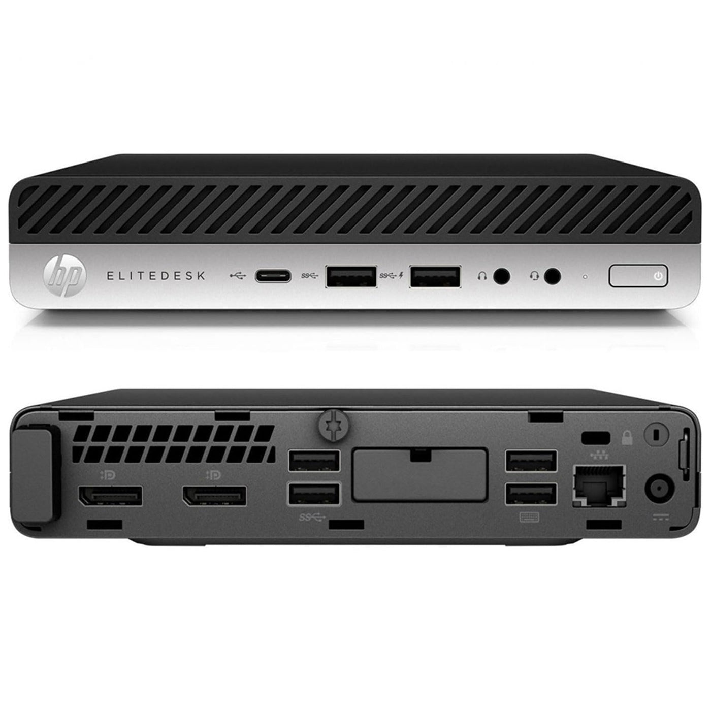 HP EliteDesk 800 G5 Mini Desktop PC Intel i5-9400T RAM 16GB SSD 480GB Windows 11 Pro Office 2021 - (Generalüberholt)