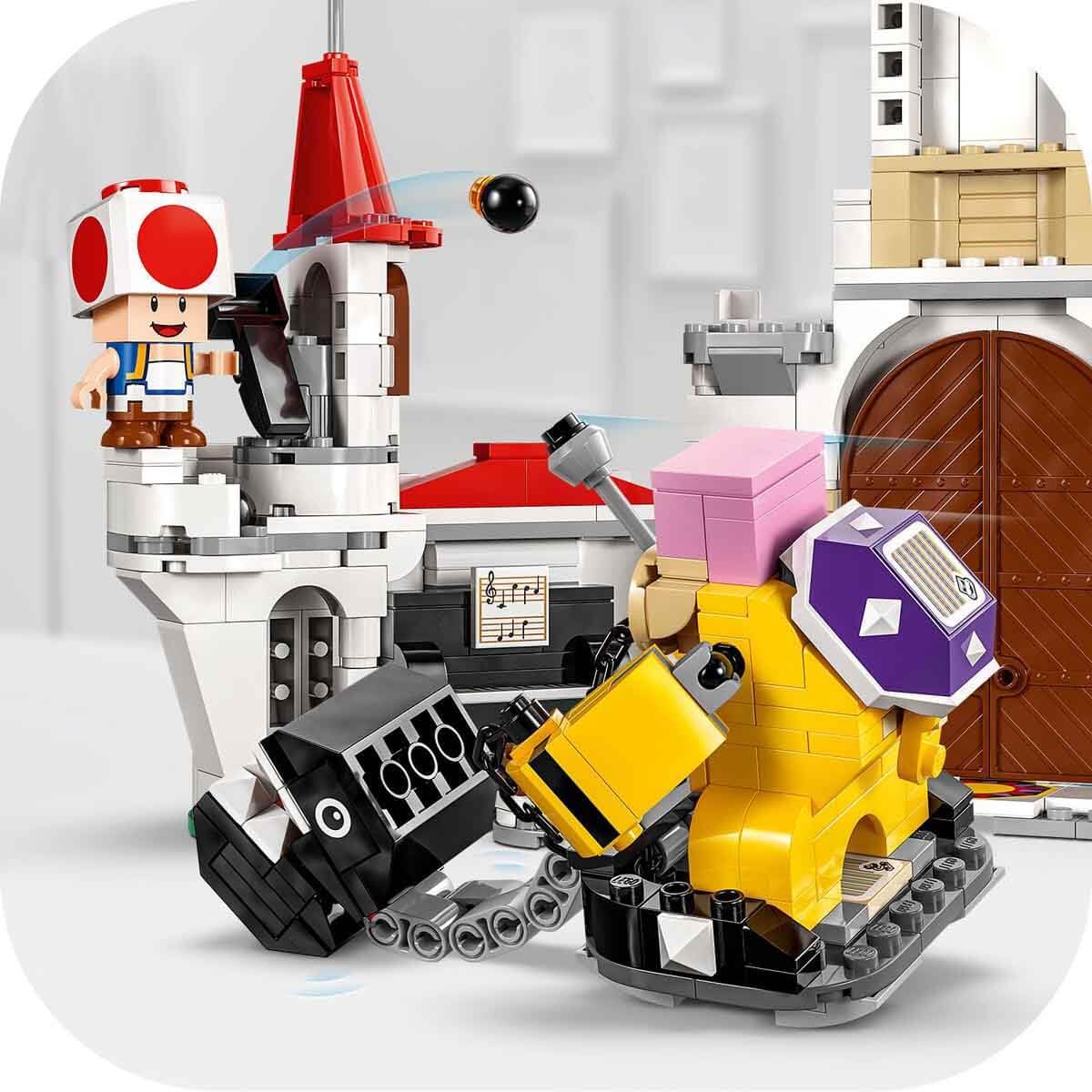 LEGO Super Mario Showdown mit Roy beim Pilz-Palast, Abenteuer-Spielset mit Nintendo Charakteren, Geschenk für Mädchen, Jungen und Gamer ab 7 Jahren 71435