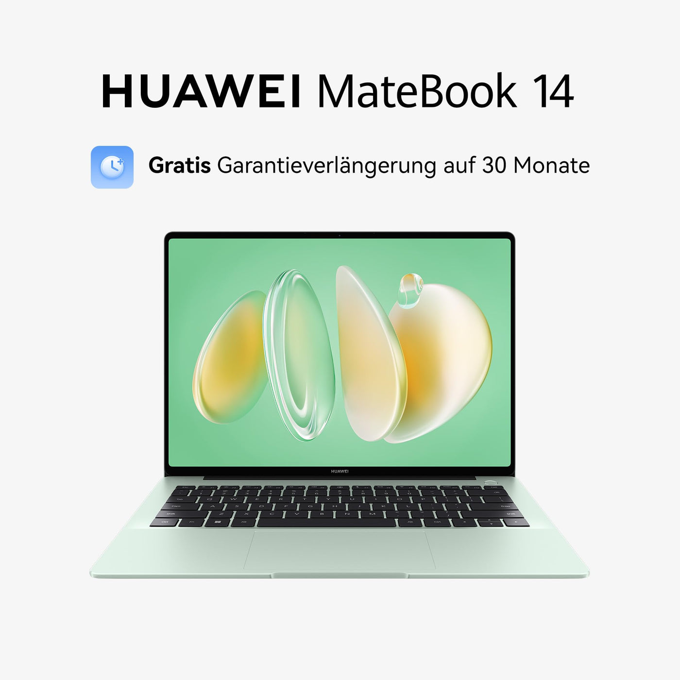 HUAWEI MateBook 14 Laptop, 14.2" 2,8 K OLED Handschrift-Bildschirm mit Touchsteuerung, Ultraschlankes Design, Intel Core Ultra 7 Processors, 16GB+1TB, 19-Hour Continuous Video Playback, Grün