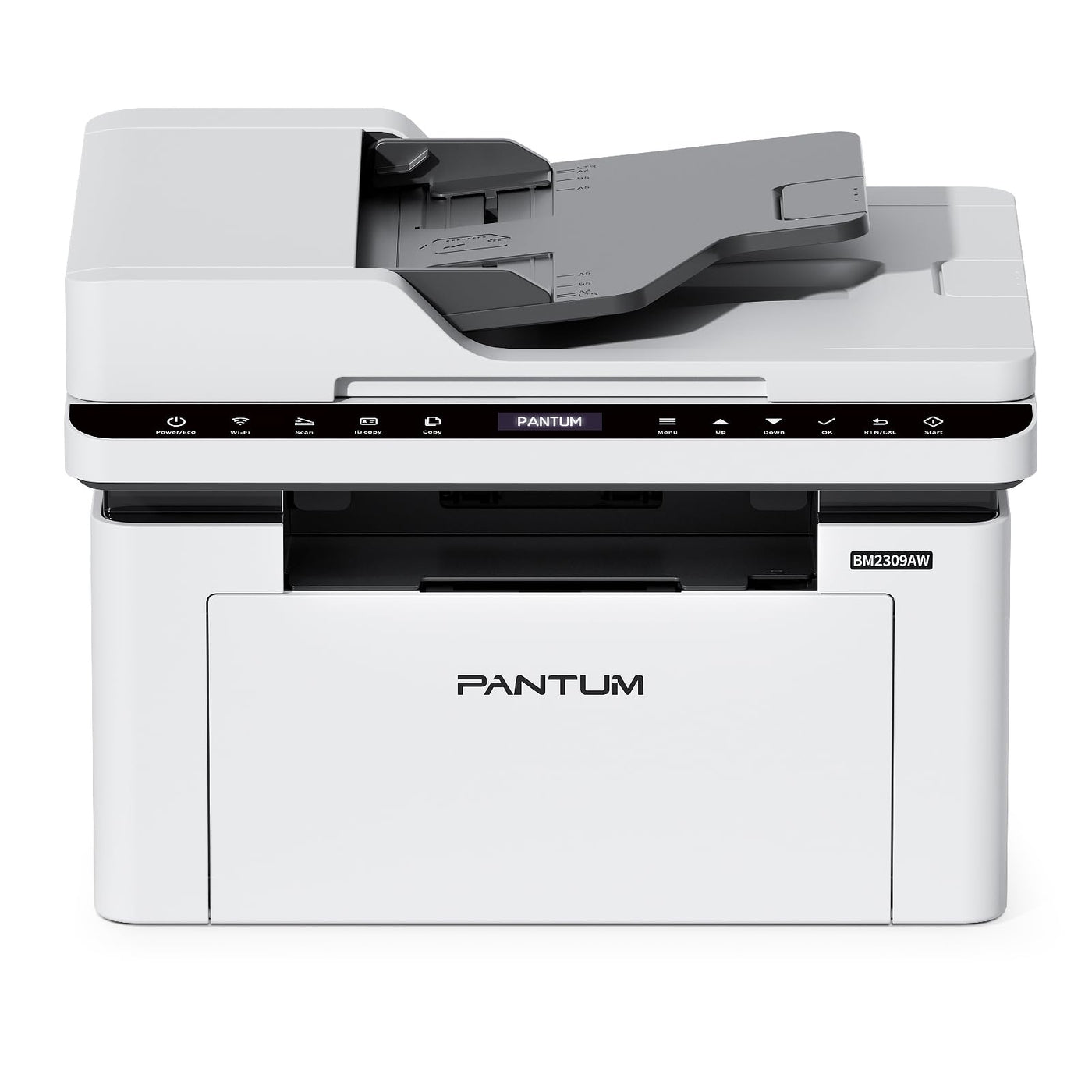 PANTUM BM2309AW Multifunktions-Laserdrucker, Schwarz-Weiß, Drucken Scannen Kopieren 3in1 mit ADF, WLAN &USB, A4, 20ppm, Inklusive 500-Seiten-Starter-Tonerkartusche