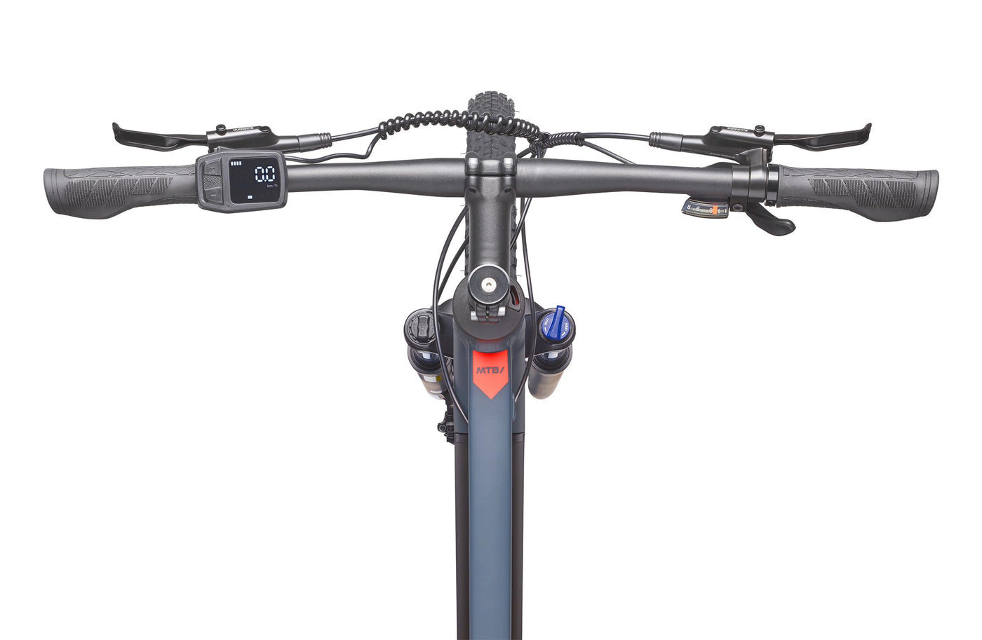 TELEFUNKEN E-Bike Mountainbike Elektrofahrrad Alu, 8 Gang Kettenschaltung - Pedelec MTB 27,5 Zoll, Hinterradmotor, 250W, Hydr. Scheibenbremsen, Grau, Aufsteiger M936