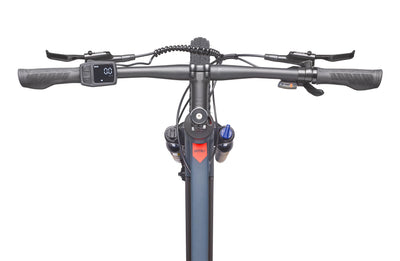 TELEFUNKEN E-Bike Mountainbike Elektrofahrrad Alu, 8 Gang Kettenschaltung - Pedelec MTB 27,5 Zoll, Hinterradmotor, 250W, Hydr. Scheibenbremsen, Grau, Aufsteiger M936