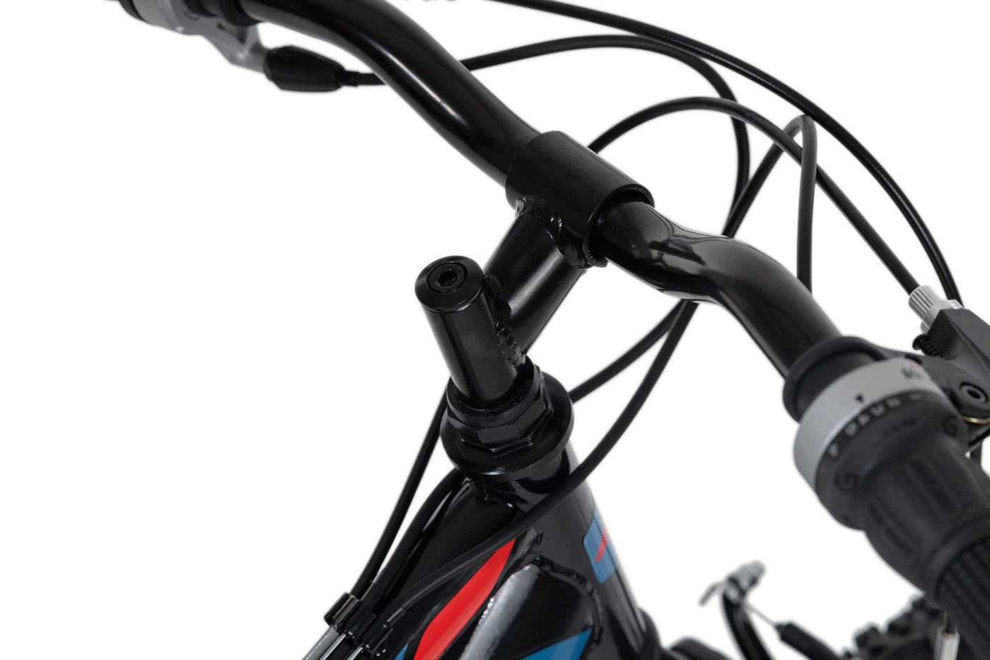 KS Cycling Kinder-Mountainbike Fully 24'' Zodiac schwarz-rot RH 38 cm