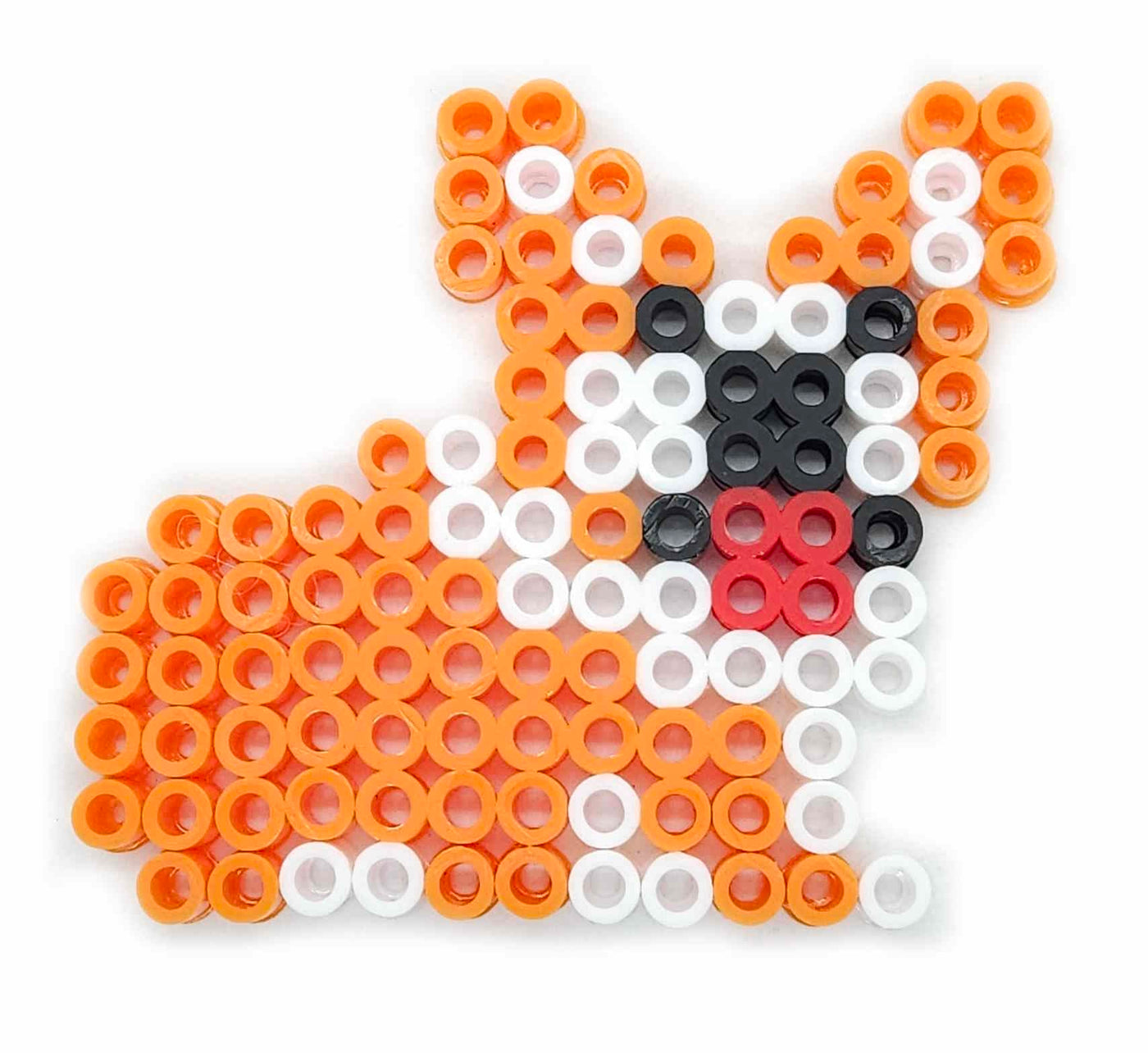 1000 Maxi XL 10mm Bügelperlen Set Bauernhof, 1 Maxi Stiftplatte, 1000 Bunte Bügelperlen, 10 Papiervorlagen, 3x Bügelpapier Kreativer Bastelspaß für Kinder ab 3 Jahren.