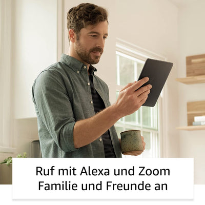 Zertifiziert und generalüberholt Fire HD 8-Tablet, 8-Zoll-HD-Display, 32 GB, 30% schnellerer Prozessor, für Unterhaltung unterwegs (2022), schwarz, mit Werbung