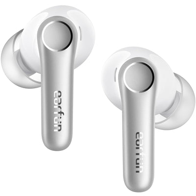 EarFun Air Pro 4 Bluetooth Kopfhörer mit Adaptive Hybride Geräuschunterdrückung, aptX Lossless, Hi-Res Audio, LDAC, 6 Mikrofone cVc 8.0 KI Anrufe, 52H Akku, Multipoint, Bluetooth 5.4, In Ear Detection