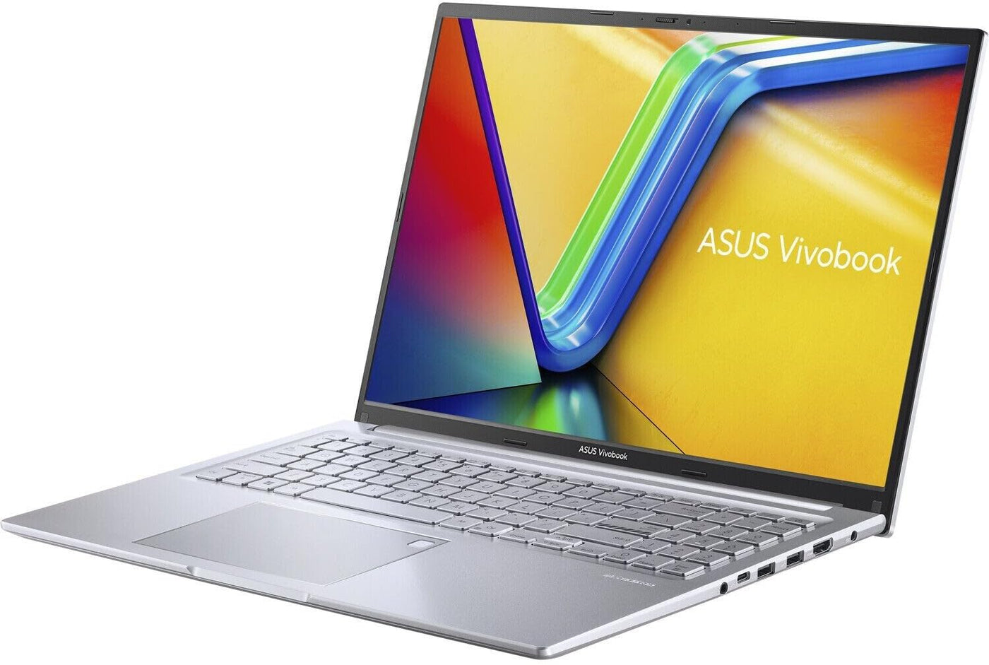 ASUS Vivobook 16 M1605YA Laptop | 16" WUXGA 16:10 IPS Display | AMD Ryzen 5 7430U | 16GB RAM | 512GB SSD | AMD Radeon | Win11 Home | QWERTZ | Cool Silver