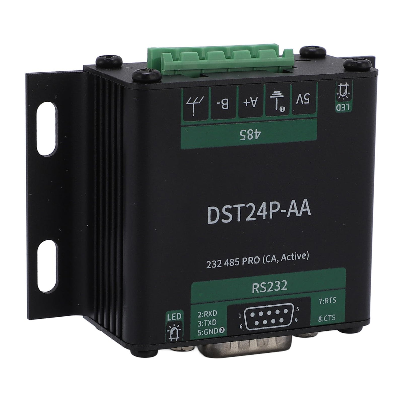 TTL Bis 485 Pro-Moduladapter, Signalwandler für Industrielle Grad, Isolations- und Schutzkreis, Selbstbesteuerungssicherungs- und Gasentladungsrohr für eine Stabile und Schnelle