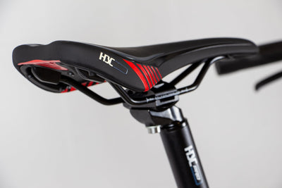 HEAD Unisex – Erwachsene Troy 2.0 Mountainbike, matt schwarz/rot, 46