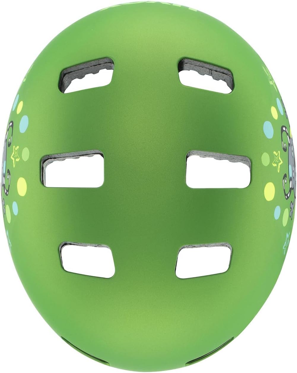 uvex kid 3 cc - robuster Fahrradhelm für Kinder- individuelle Größenanpassung - optimierte Belüftung - green matt - 51-55 cm