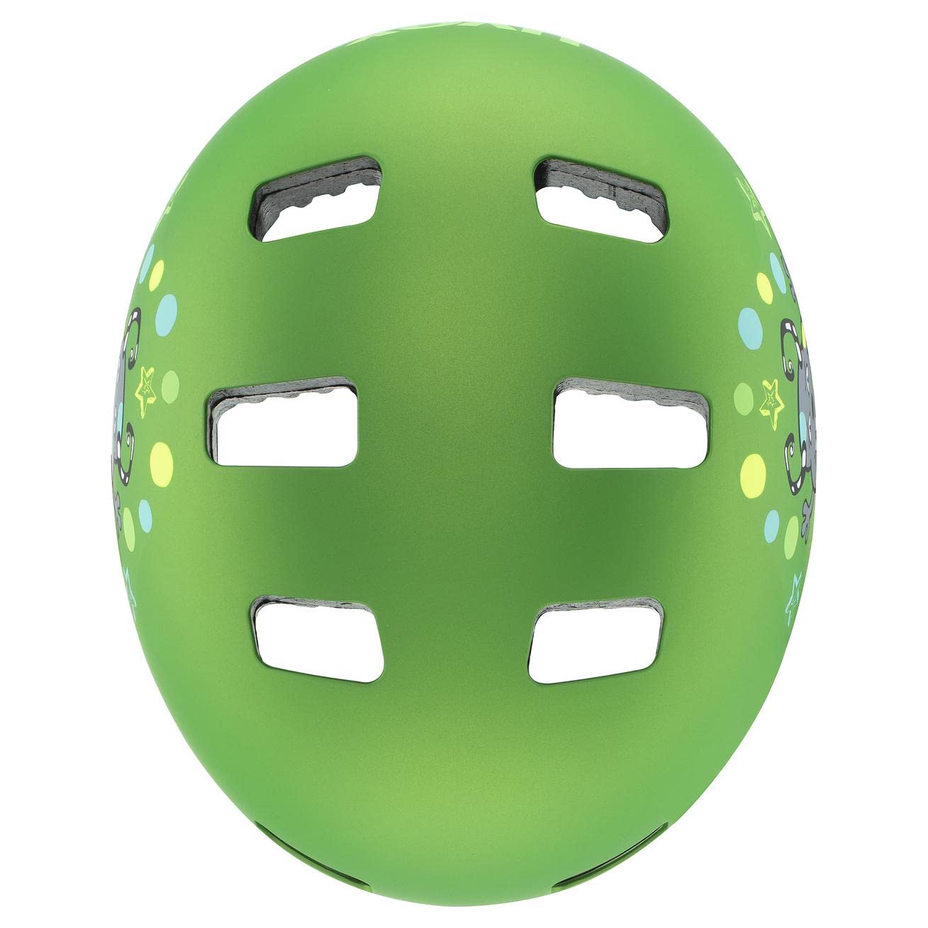 uvex kid 3 cc - robuster Fahrradhelm für Kinder- individuelle Größenanpassung - optimierte Belüftung - green matt - 51-55 cm