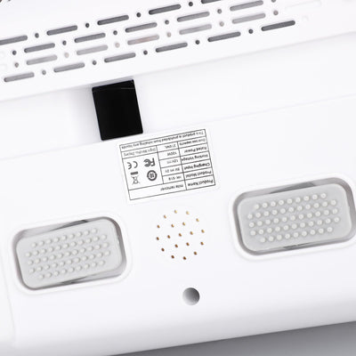 Mumusuki Geräuscharmer Matratzenstaubsauger mit Überwachung der Umgebungsfeuchtigkeit für EIN Reinigungserlebnis