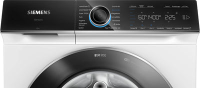 Siemens WG44B2A40 iQ700 Smarte Waschmaschine 9 kg, 1400 UpM, iDos - Intelligente Waschmittel-Dosierung, speedPack XL Beschleunigen Sie Ihre Programme, iQdive-Motor - 10 Jahre Garantie