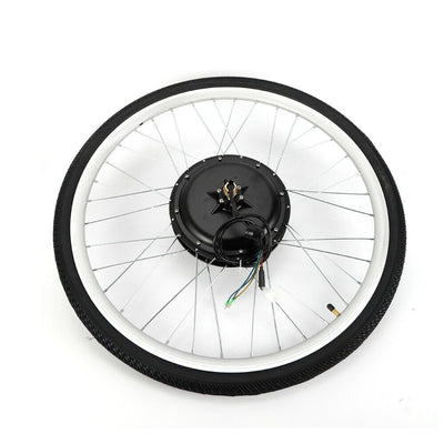 Frederimo E-Bike Umbausatz mit LCD Display, 28 Zoll Elektro-Fahrrad E-Bike Conversion Kit 48V 1000W Motor Elektrofahrrad Umbausatz für Hinterrad