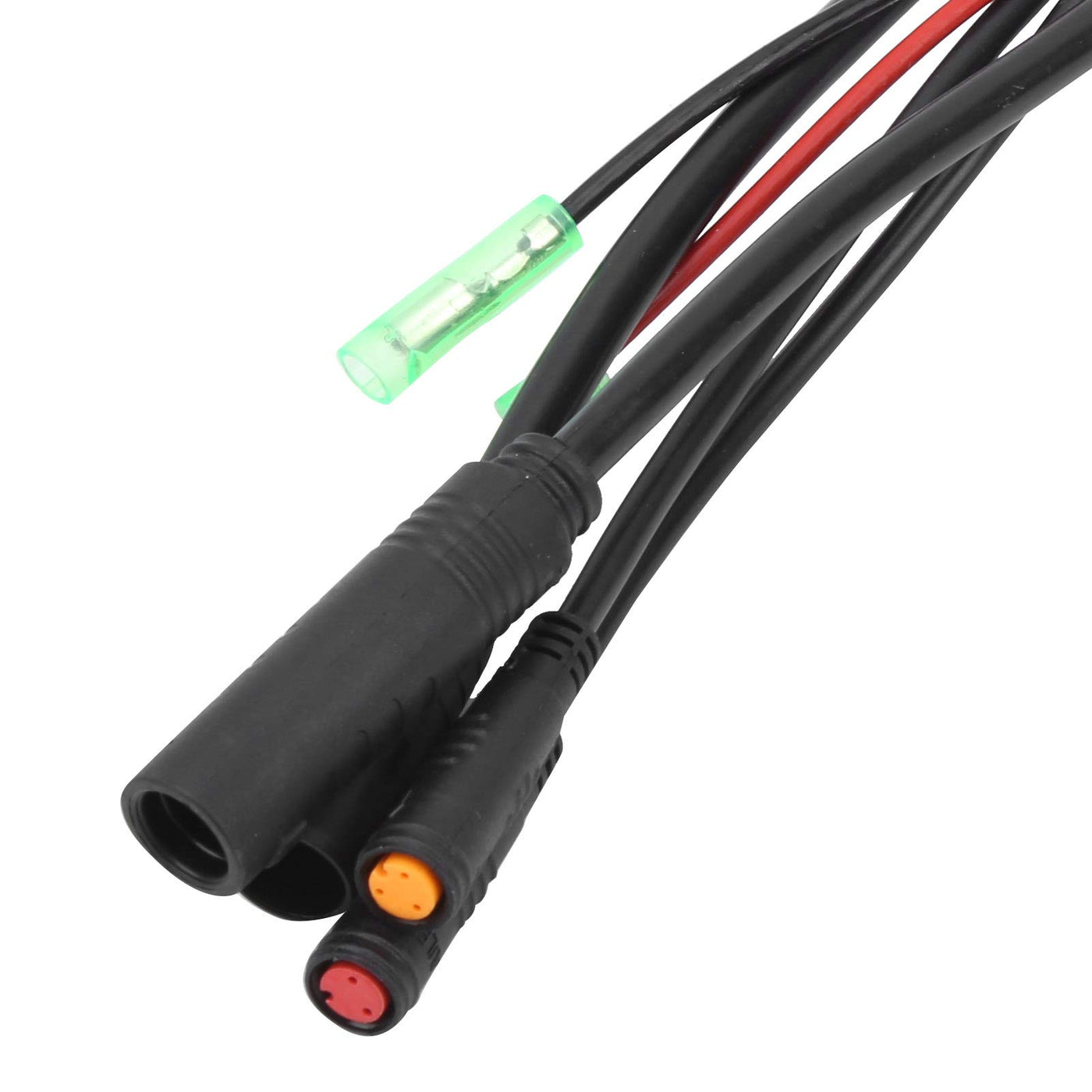 Keenso Controller, Elektrofahrrad Universal KT‑22A Wasserdichter 36V /48V Controller mit Licht Kabel für 36V / 48V 500W/750W Bürstenlosen Motor