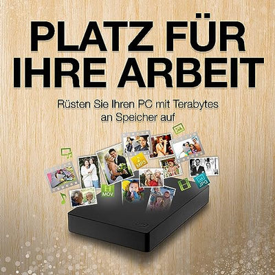 Seagate Portable Drive 5TB tragbare externe Festplatte, 2.5 Zoll, USB 3.0, inkl. 2 Jahre Datenrettungsdienst, Modellnr.: STGX5000400