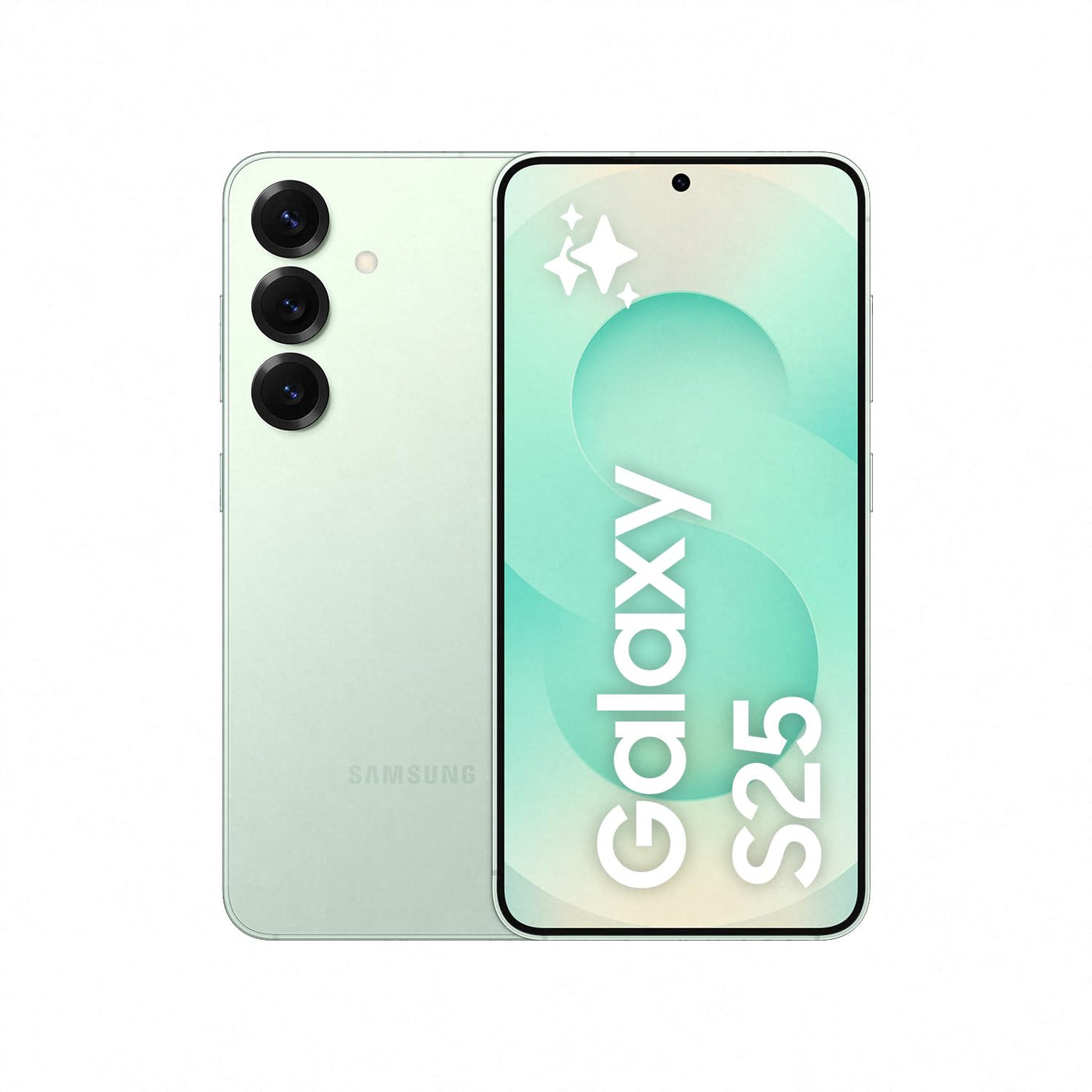 Samsung Galaxy S25 AI Smartphone mit Galaxy AI, Ohne Vertrag, AI Handy mit Android, 12 GB RAM, 128 GB Speicher, 50-MP-Kamera, Mint, 3 Jahre Herstellergarantie [Exklusiv auf Amazon]