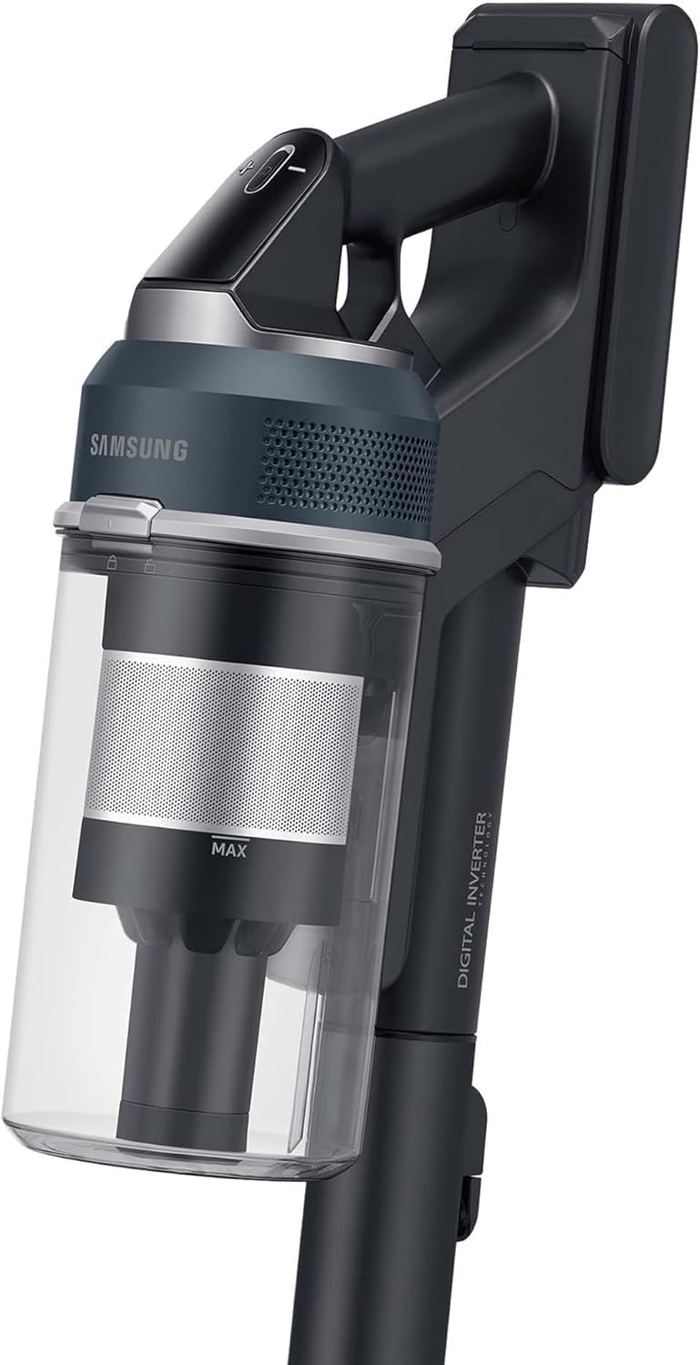 Samsung Jet 85 Wet&Clean Akku-Staubsauger, 210 W, Inkl. Wischaufsatz Spray Spinnig Sweeper und weiterem Zubehör, Blau, VS20C85G7TB/WD