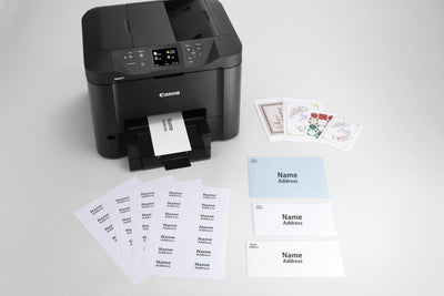 Canon MAXIFY MB2750 Multifunktionssystem Tintenstrahldrucker (DIN A4, Drucken, Scannen, Kopieren, Faxen, 7,5-cm-Touchscreen, Druckauflösung 600x1200 DPI, WLAN, Duplexdruck, 50-Blatt-ADF) schwarz