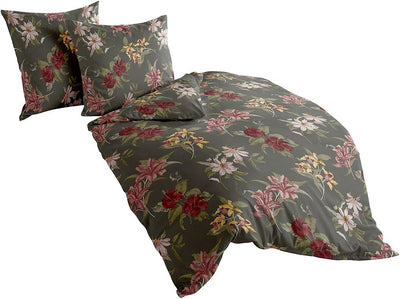 Traumschlaf Biber Bettwäsche Luise 1 Bettbezug 135 x 200 cm + 1 Kissenbezug 80 x 80 cm