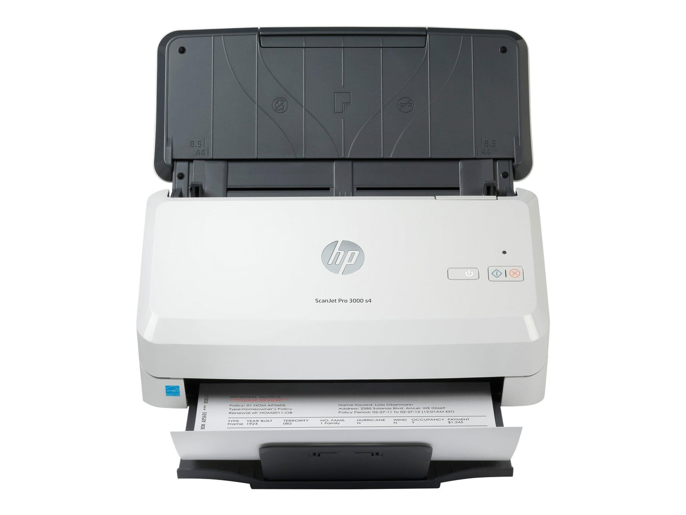 HP ScanJet Pro 3000 s4 (Scanner, Einzelblattzufuhr, 50-Blatt ADF, USB)