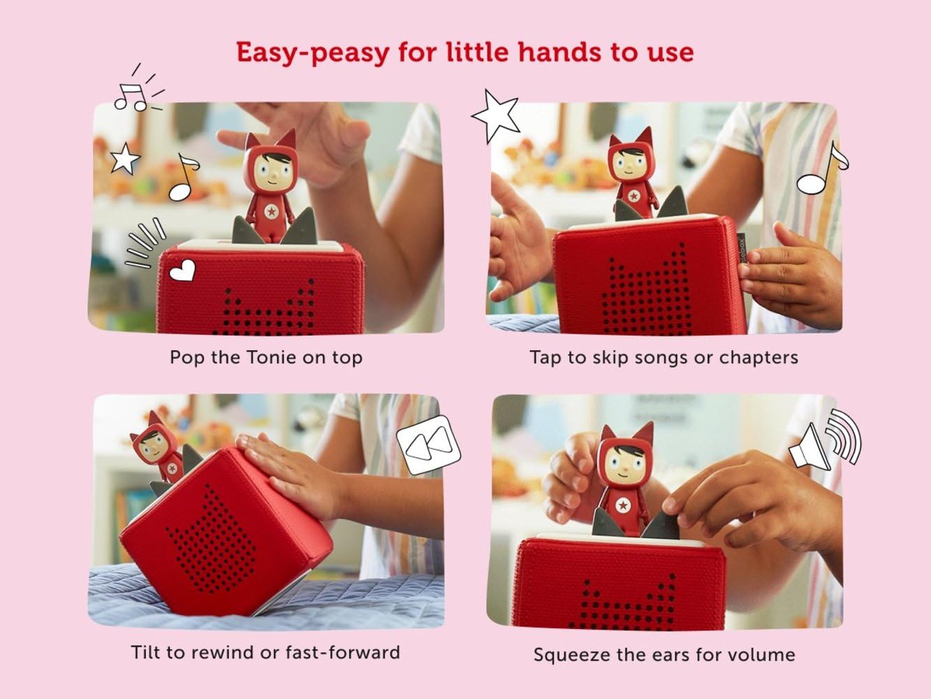 tonies Hörfigur für Toniebox, Disney's Tangles, Hörbuch mit Liedern für Kinder, zur Verwendung mit Toniebox Musikplayer (separat erhältlich)