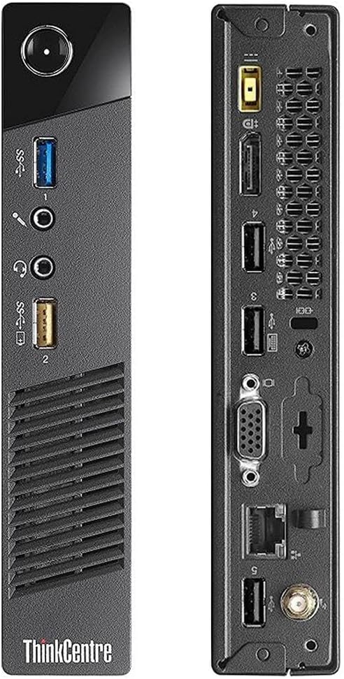 Lenovo ThinkCentre M73 Tiny Intel i7 4765T 8-Thread 3 GHz Business Office Multimedia Computer mit 3 Jahren Garantie! | 16GB | 512 GB SSD | USB 3.0 | WLAN | Windows 11 Prof. 64-Bit - 7318