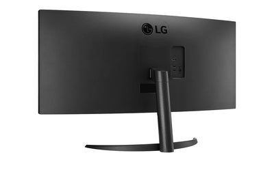 LG Electronics 34WR50QK-B.AEU UltraWide 1800R Curved QHD Monitor 34", 3440 x 1440, 21:9, 5ms GtG, 100 Hz, HDR10, 99% sRGB, PBP-Modus, OnScreen Control, AMD FreeSync - Schwarz