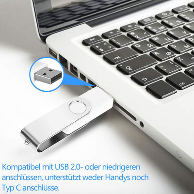 USB Sticks 4GB 10 Stück, AreTop USB 2.0 Speicherstick 4GB USB Sticks 10 Stück High Speed Datenspeicher Memory Sticks (Mehrfarbig)