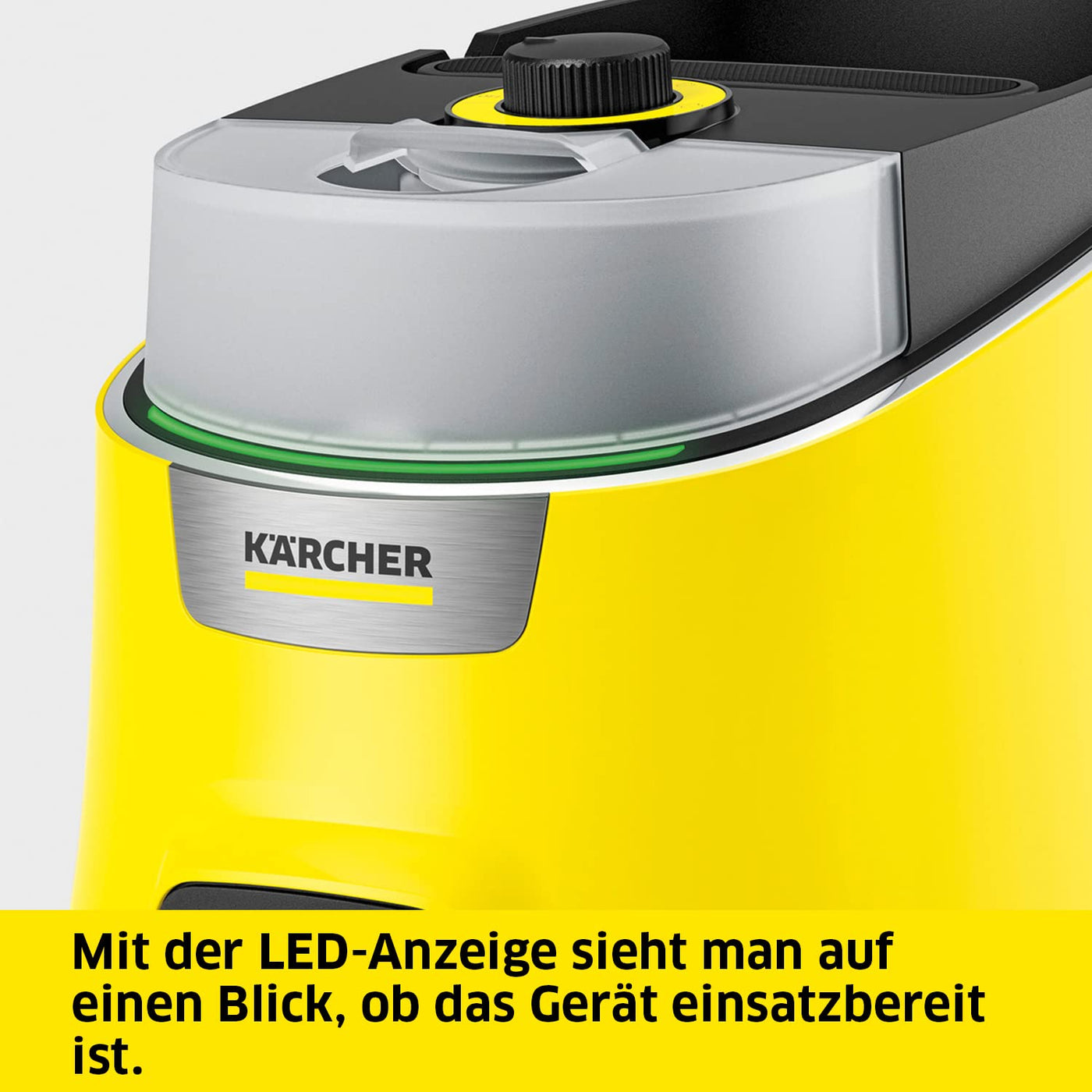 Kärcher Dampfreiniger SC 4 Deluxe EasyFix, Dampfdruck: 4 bar, Aufheizzeit: 3 min., Fläche: ca. 130 m², Tank: 0,5 l + 1,3 l, inkl. Bodenreinigungsset EasyFix, Düsen, Mikrofaser-Überzug und Bürsten