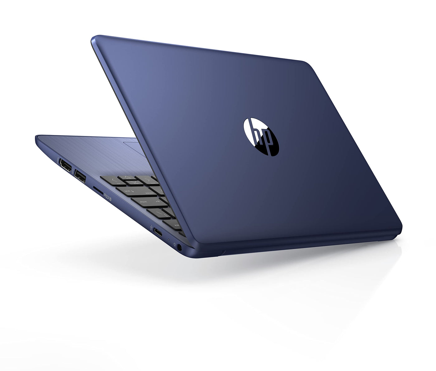 HP Stream Laptop 11,6 Zoll HD Display, Intel Celeron N4120, 4GB DDR4 RAM, 64GB eMMC, Intel Grafik, Windows 11 S-Mode, QWERTZ Tastatur, Blau, inkl. Microsoft Office 365 Single